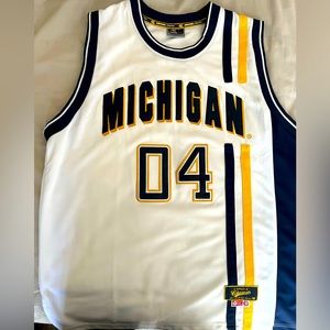 Vintage Colosseum Michigan Wolverines Basketball Jersey